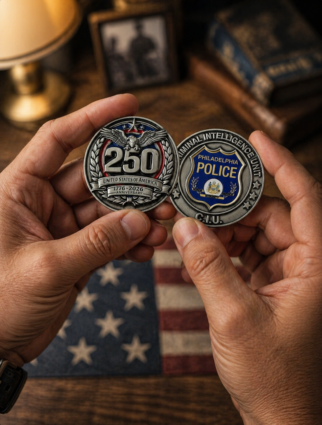 America 250 Challenge Coin
