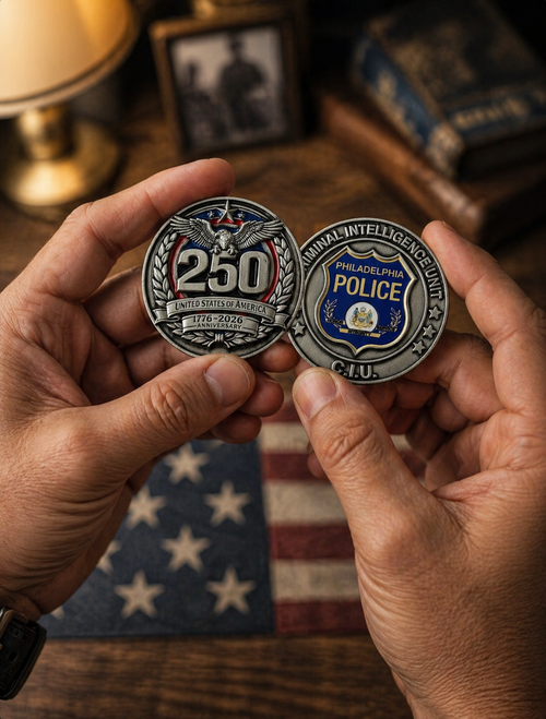 America 250 Challenge Coin